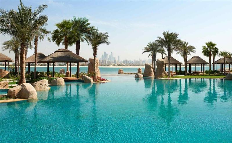 索菲特迪拜棕榈公寓酒店 外观 照片 The swimming pool at Jumeirah Beach Hotel