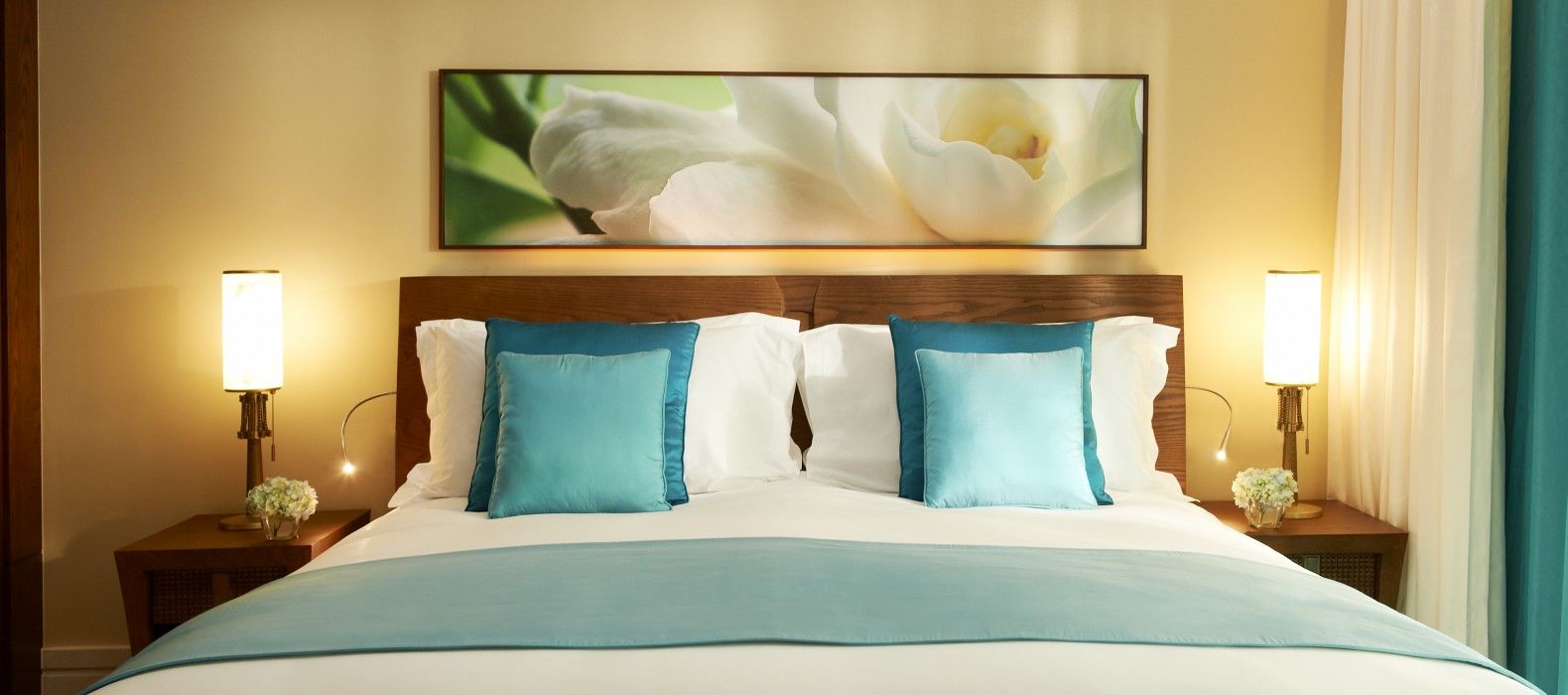 索菲特迪拜棕榈公寓酒店 外观 照片 A bedroom at the hotel