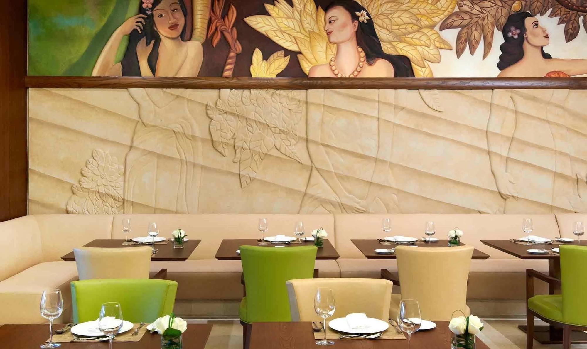 索菲特迪拜棕榈公寓酒店 外观 照片 Interior of the restaurant